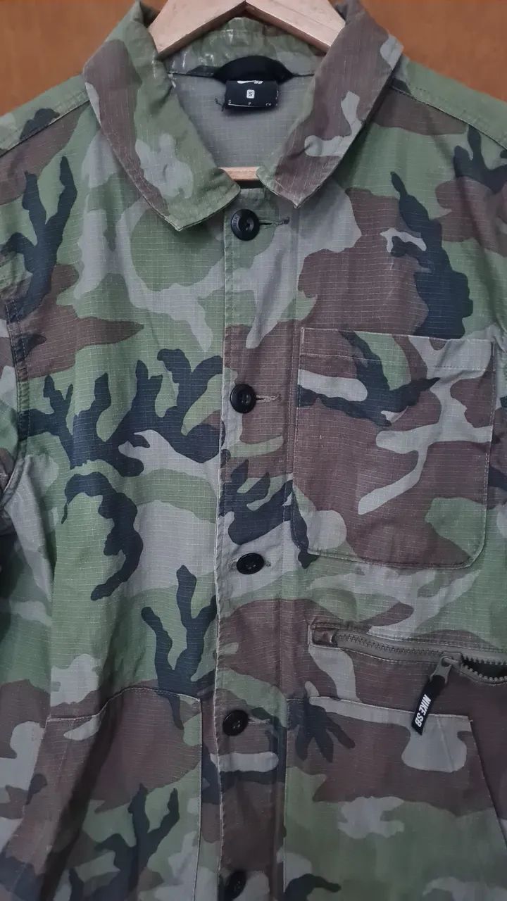 Jaqueta Masculina Jaqueta Nike Camuflada Adquira A Nova Jaqueta