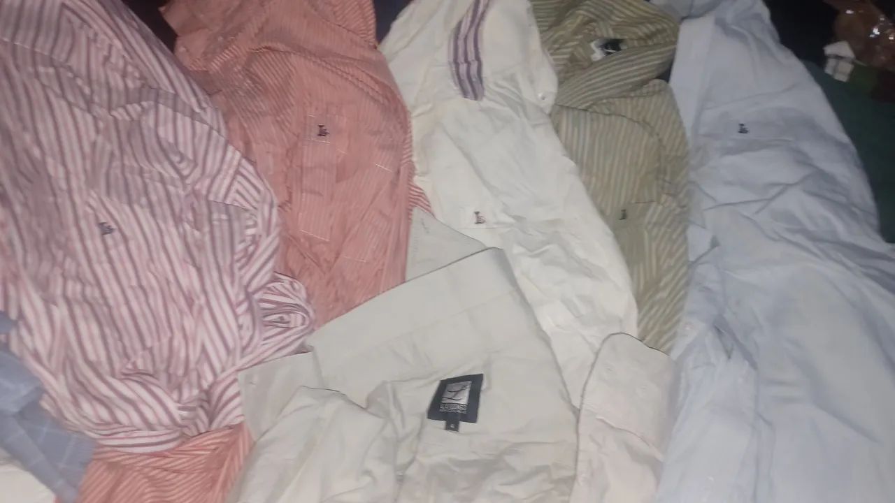 Camisas social  manga comprida - Estampa listrada - Foto 3