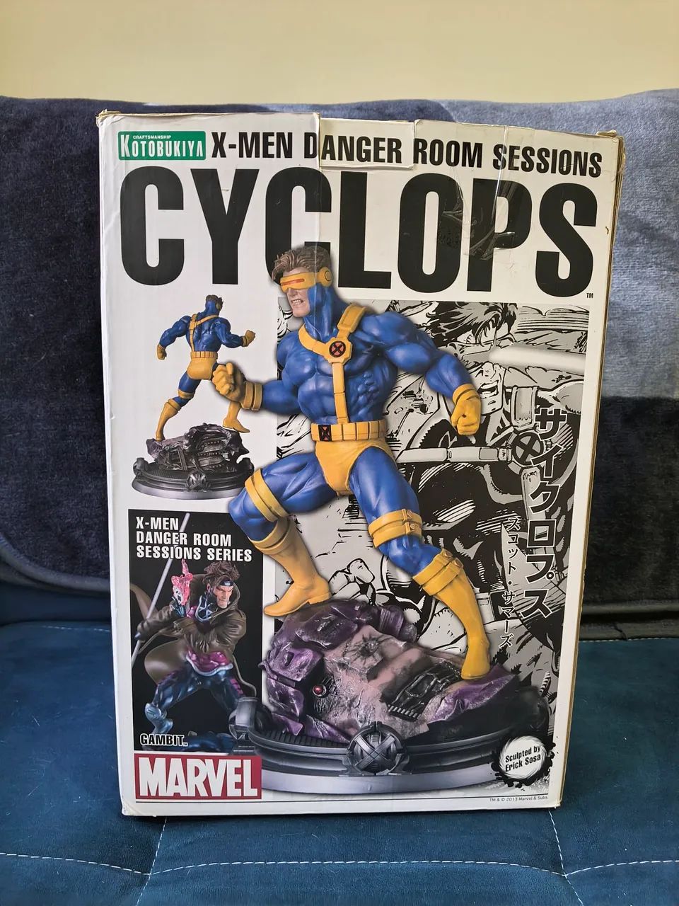 Cyclops X-Men Danger room sessions Kotobukiya - Hobbies e coleções