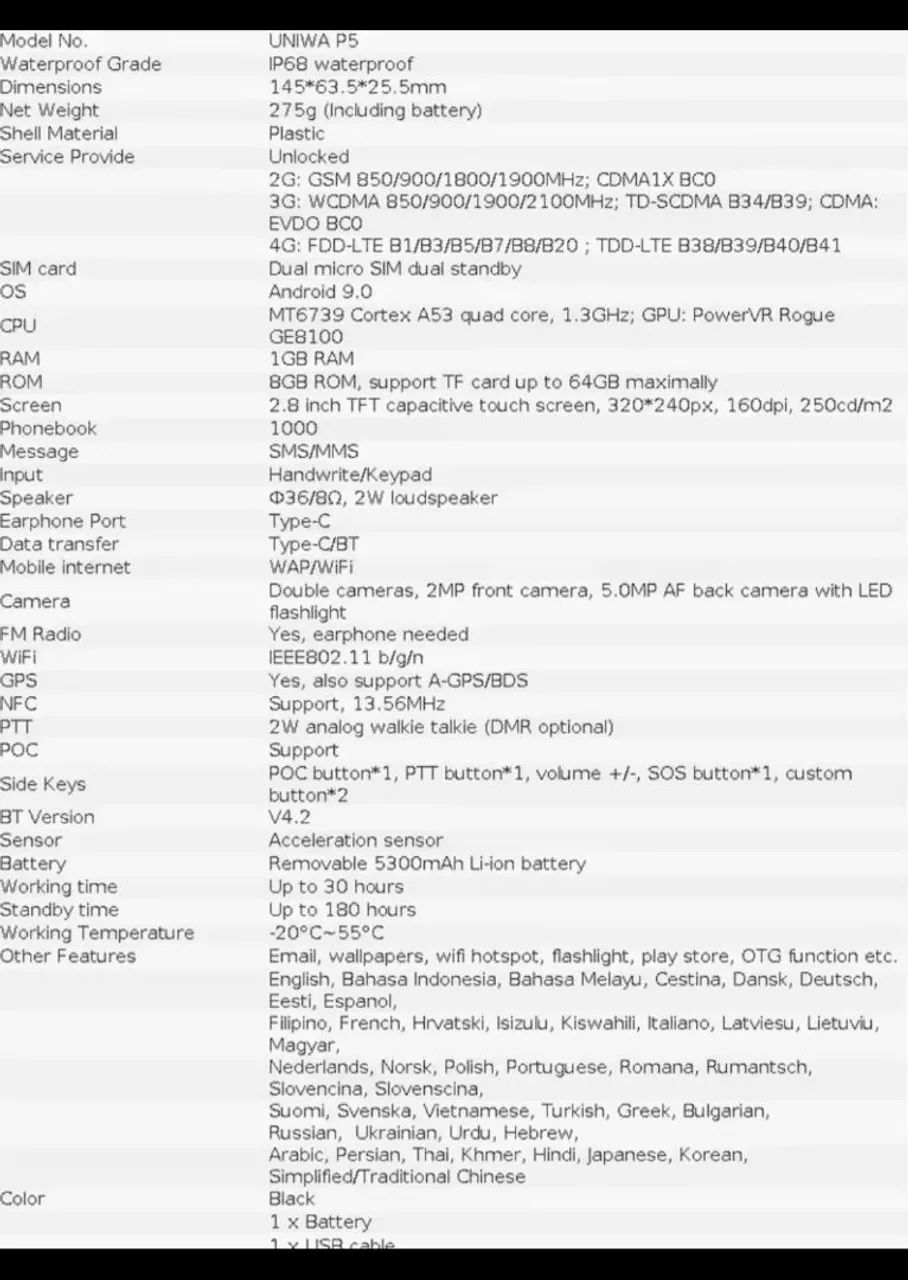 Celular/Radio HT 4G/UHF Digital DMR Uniwa P5 faço permurata c/ HF yaesu icom delta eudgert - Foto 2