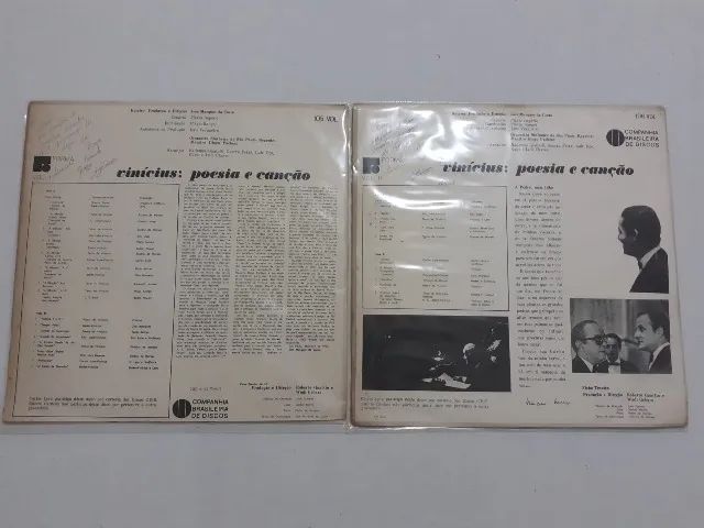LP´s Vinícius: Poesia e Canção vol. 1 e 2 - 1966 - Foto 2