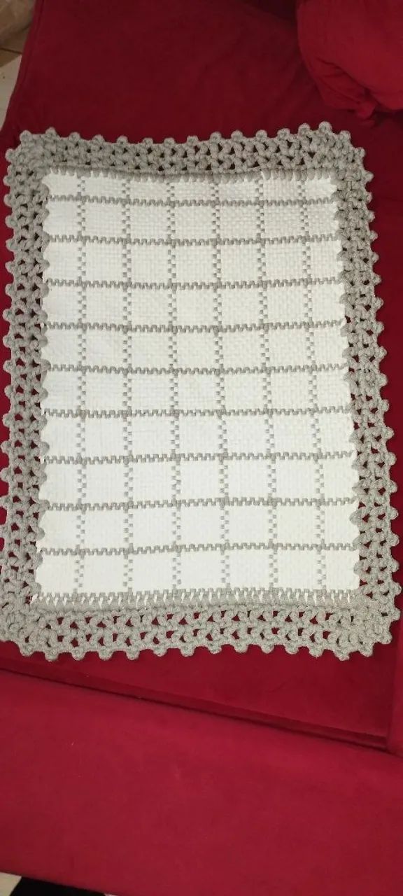 Tapetes de malha puro algodão super reforçado  - Foto 4