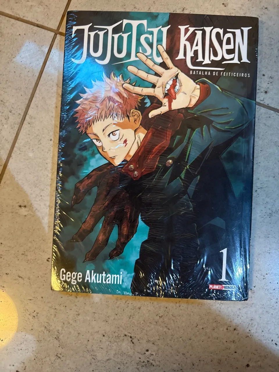 Mangá Jujutsu kaisen Batalha de Feiticeiros vol.1 Lacrado