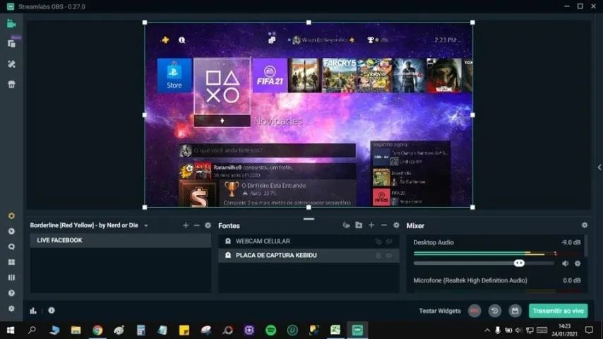 Placa de Captura e Lives 1080p - Foto 3