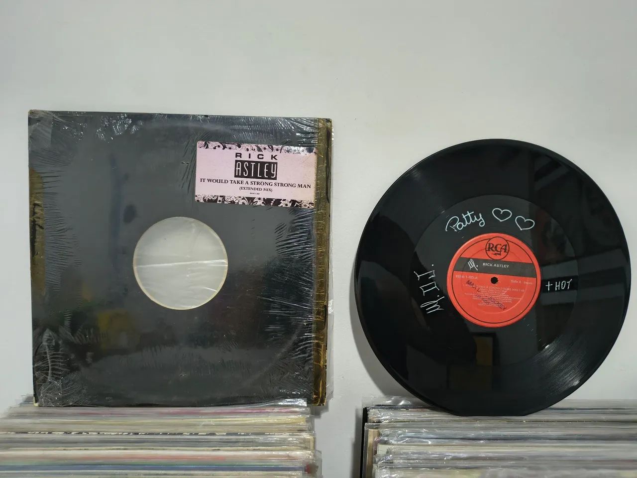 Discos Singles Importados Rick Astley 
