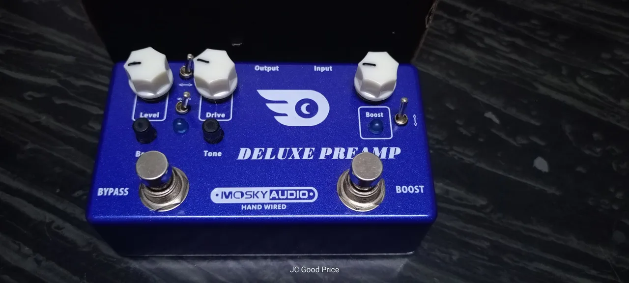 Pedal Mosky Deluxe Preamp - Usado estado de Novo