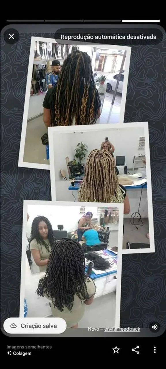 trança box braids - Foto 3
