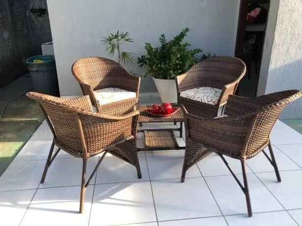 Conjunto de Mesas e Cadeiras para Área Externa - Foto 3