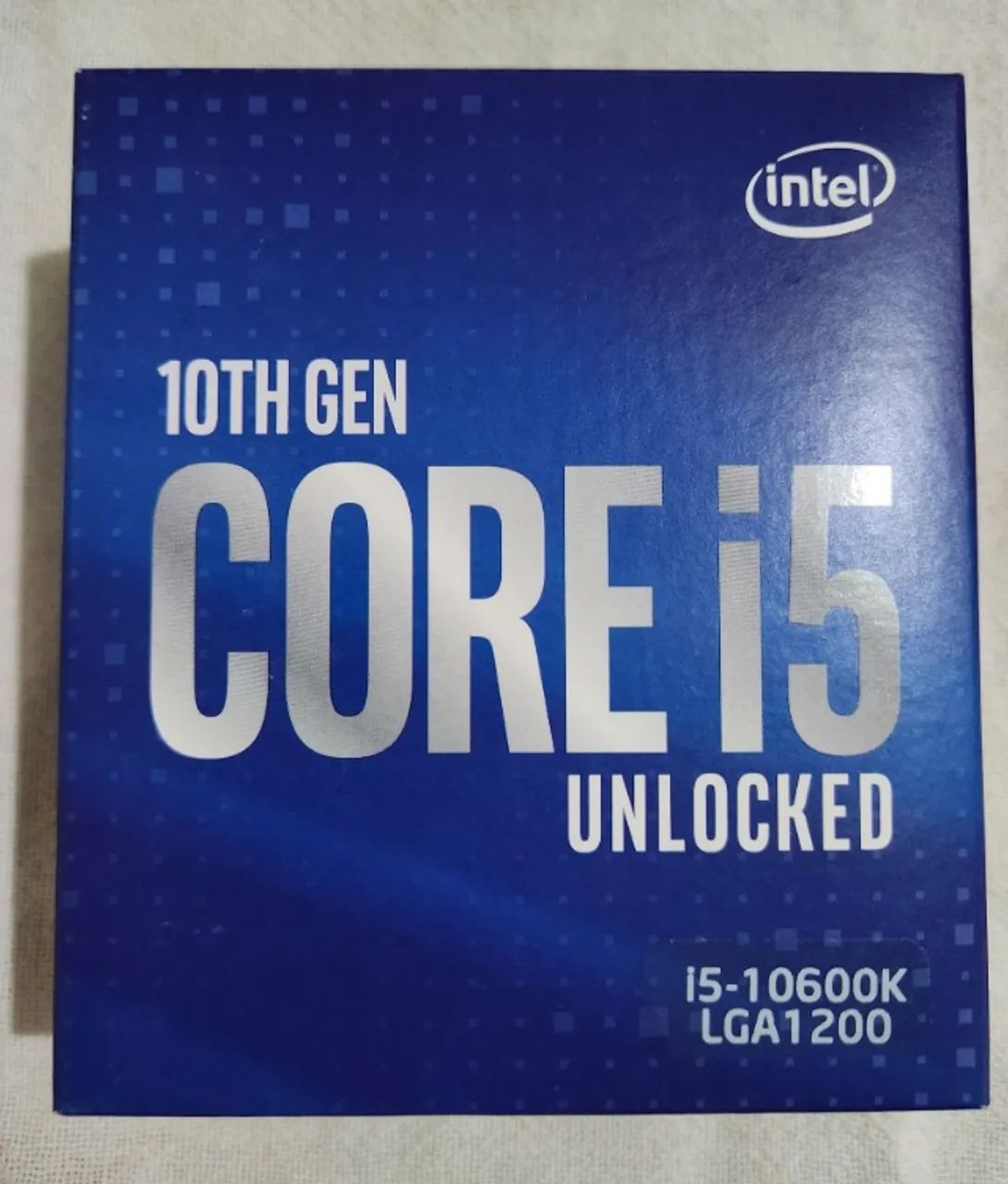 Processador Intel I5-10600k 4.10ghz - 4.8ghz Turbo 12mb Lacrado