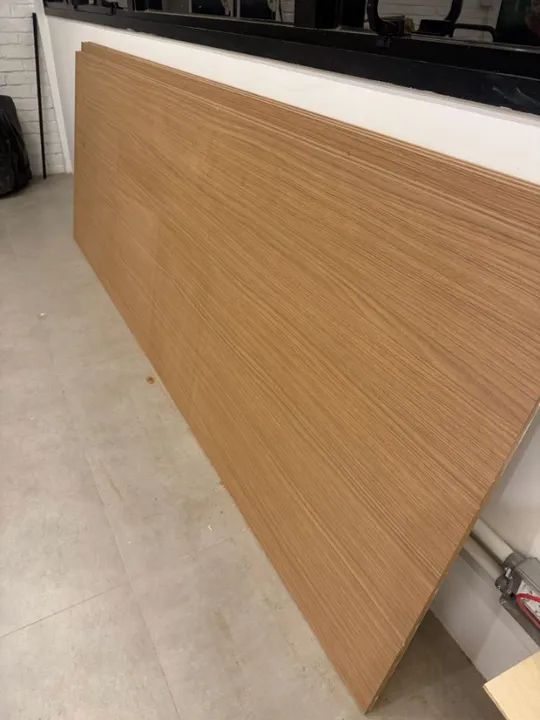 Chapa de MDF Arauco Cumaru 240 x 90 x 1,5 - Foto 2