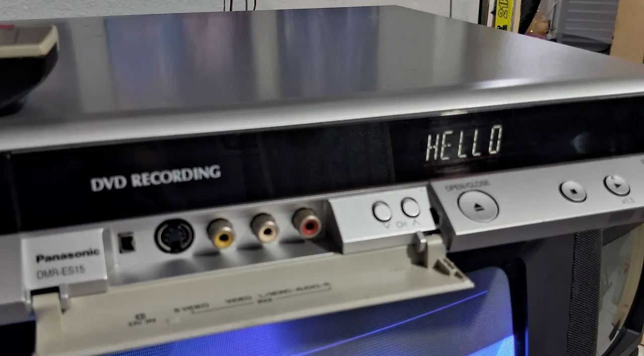 Aparelho Dvd Gravador Panasonic DMR ES15 - Foto 2