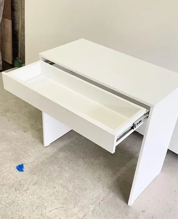 MESA ESCRIVANINHA COM GAVETA MINIMALISTA