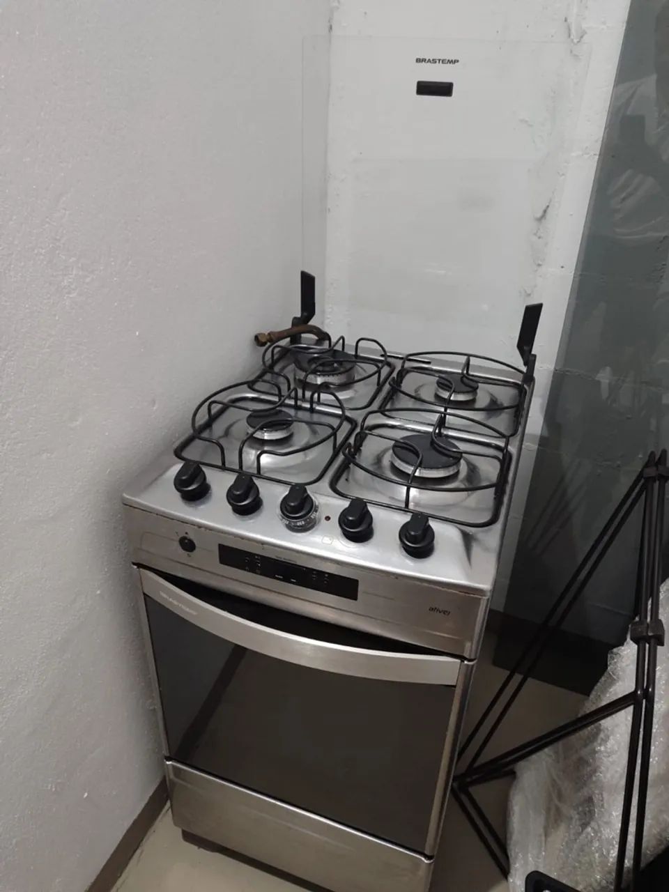 Fogão 4 bocas inox - Foto 4