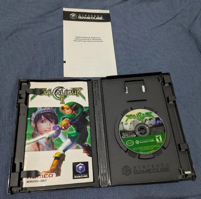 Soul Calibur II - GameCube - Completo com caixa, capa, e manual - Original - Soulcalibur 2 - Foto 2