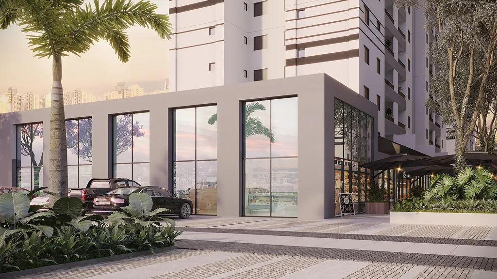Apartamento para venda possui 58 metros quadrados com 2 quartos
