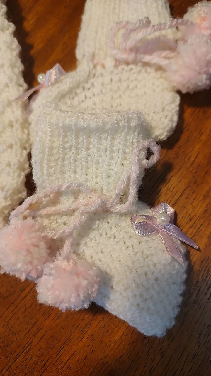 Conjunto de Tricô para Bebê - Delicado e Charmoso - Foto 4