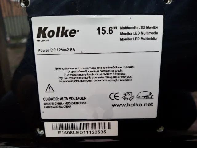 Monitor Kolke Led 15,6 pol vga widescreen - Foto 2