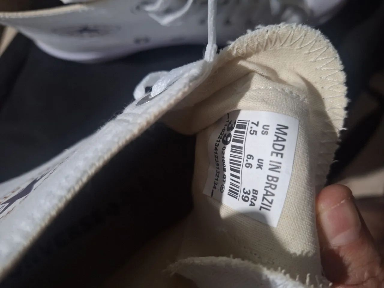  All Star Branco gelo convers cano longo - Foto 5