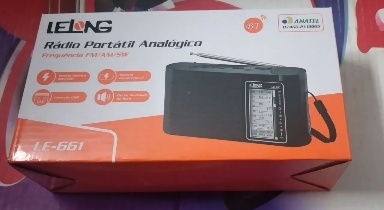 Rádio AM/FM/SW Lelong LE-661 - Foto 2