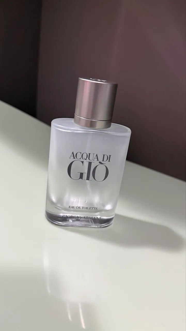 Frasco Vazio Perfume Giorgio Armani Acqua Di Giò Masculino Eau de Toilette 50ml Original