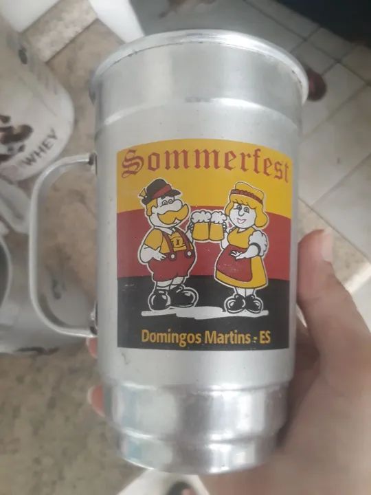 Canecas de alumínio antigas  Oktoberfest/ Summerfest  - Foto 3