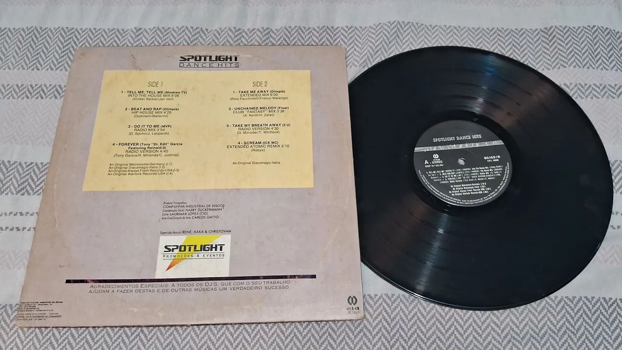 LP DISCO - SPORTLIGHT DANCE HITS. - Foto 2