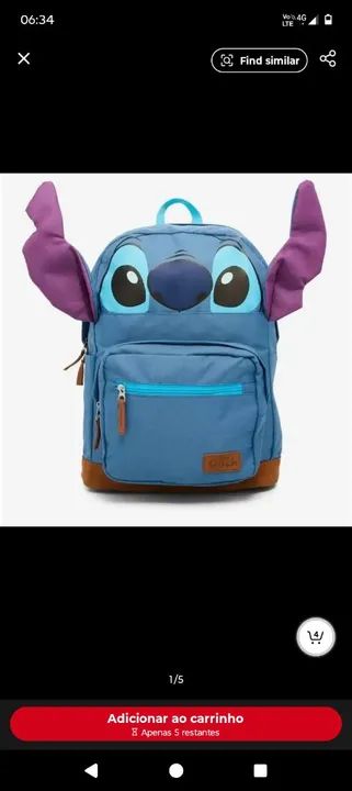 Mochila stitch 