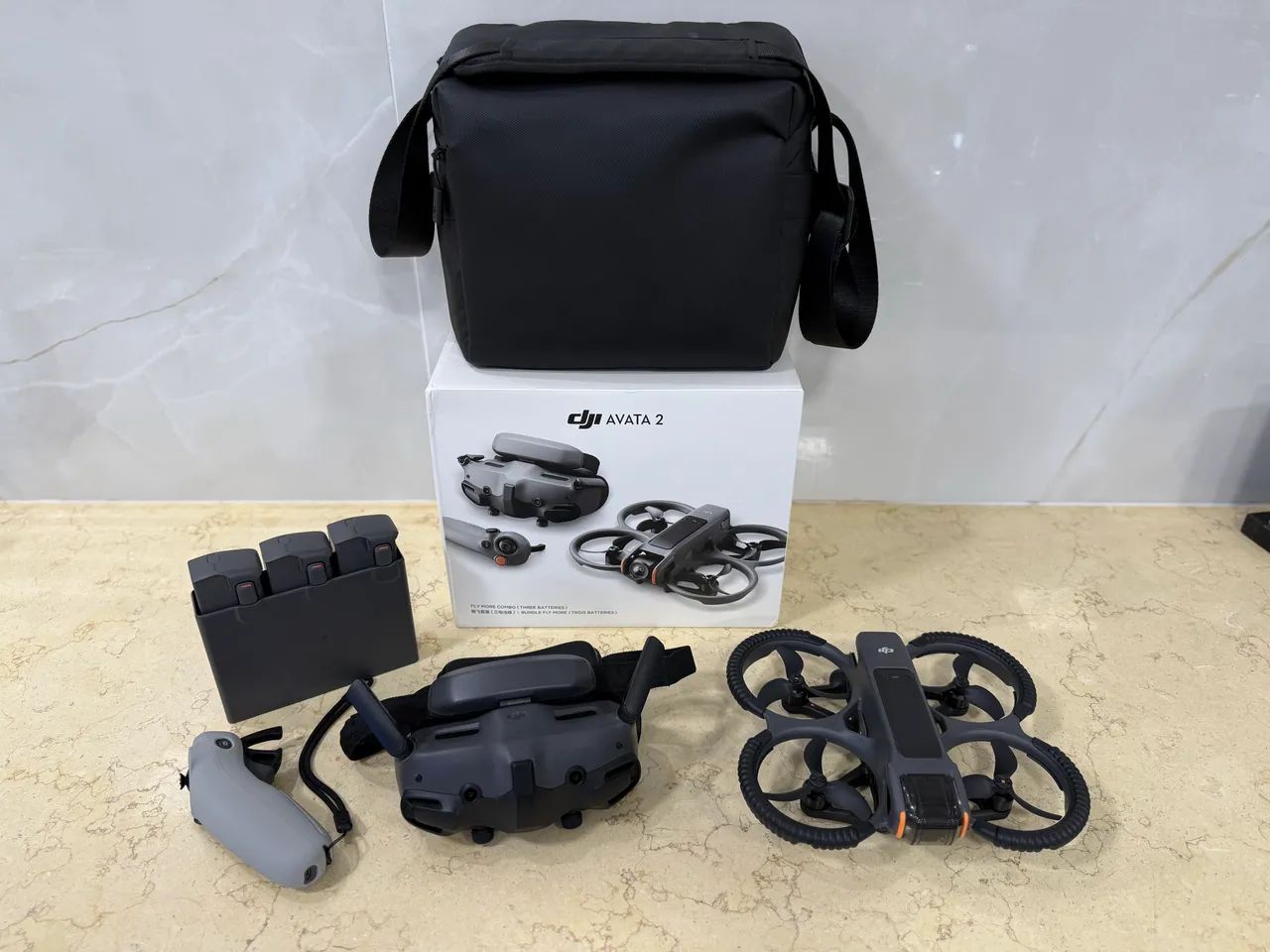 Drone DJI Avata 2 Combo Sem Marca de Uso Muito Novo  - Foto 4