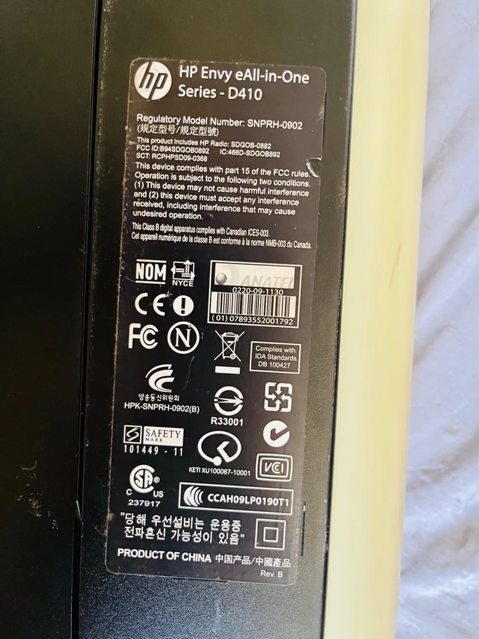 Impressora HP Envy eAll-in-One Series - D410 - Foto 4
