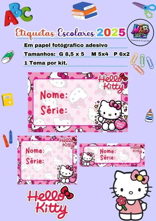 Etiquetas escolares  - Foto 4