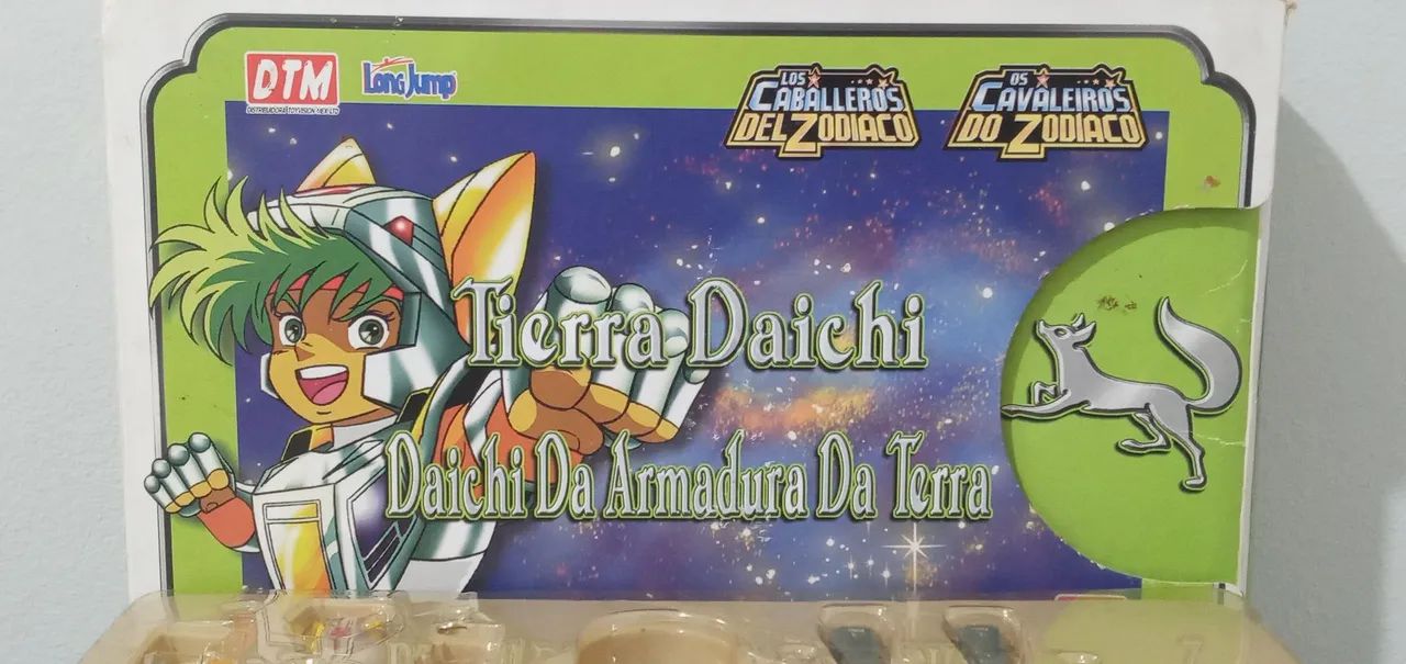 Daichi Terra Long Jump Bandai Diecast Reedição Seiya Cavaleiros