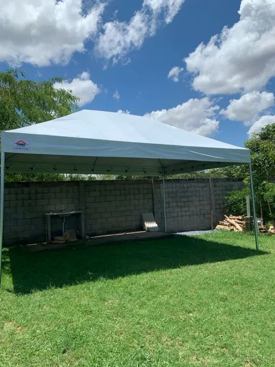 Tenda piramidal - diversos modelos