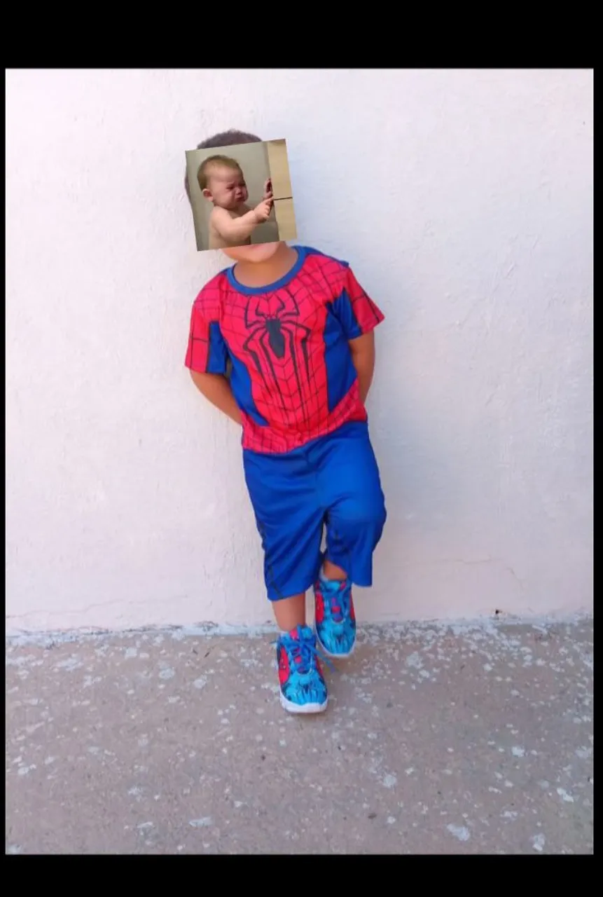 Fantasia Homem Aranha Infantil