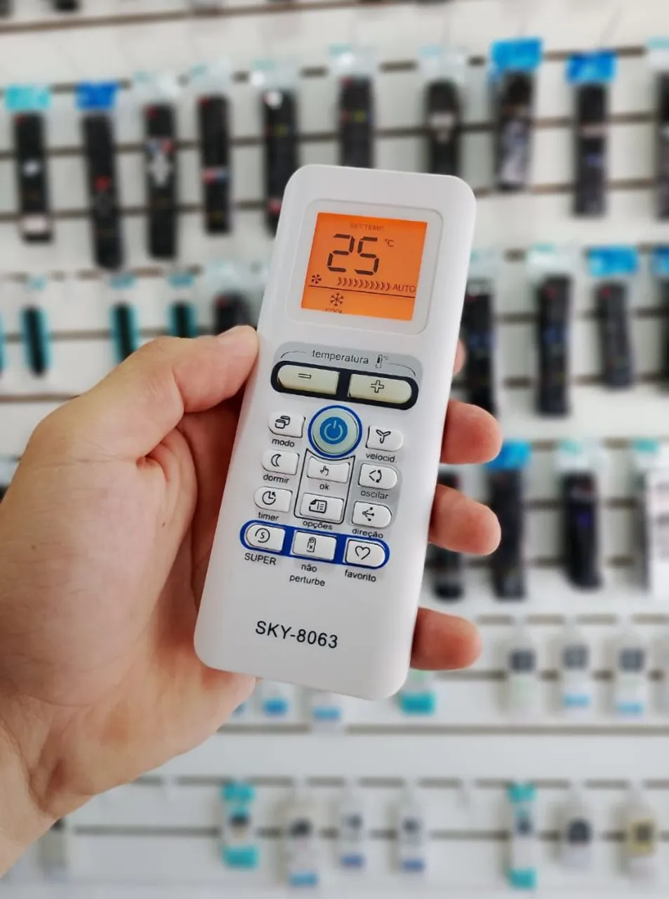 Controle Springer midea para ar condicionado - entregamos