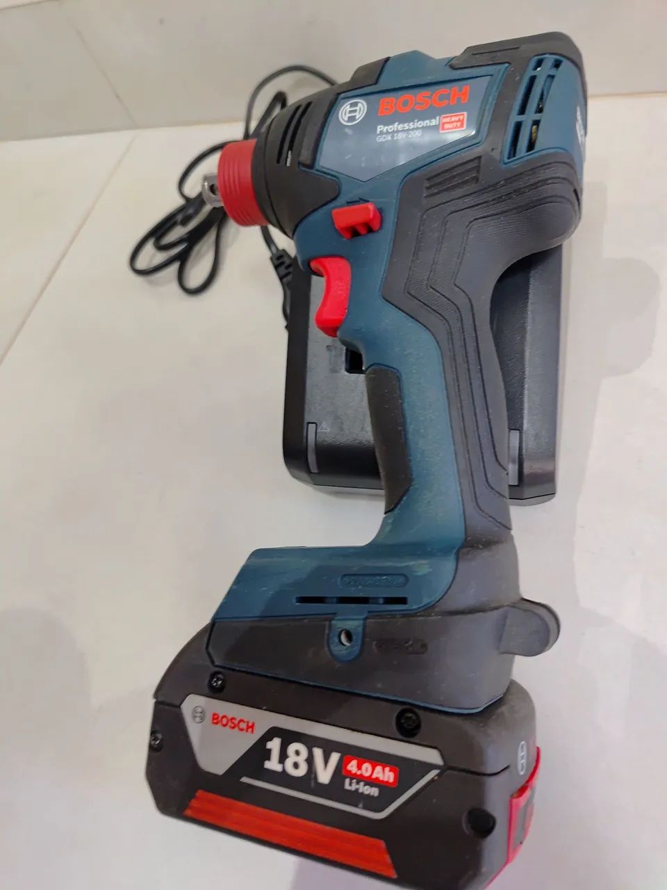Chave  de Impacto Bosch  18V  gdx200  - Foto 4