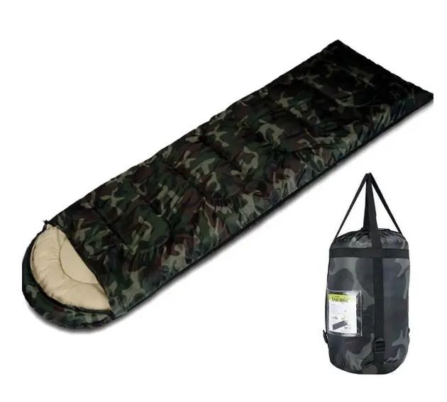 Saco de Dormir EchoLife Camo Camuflado c/ Bolsa de Transporte