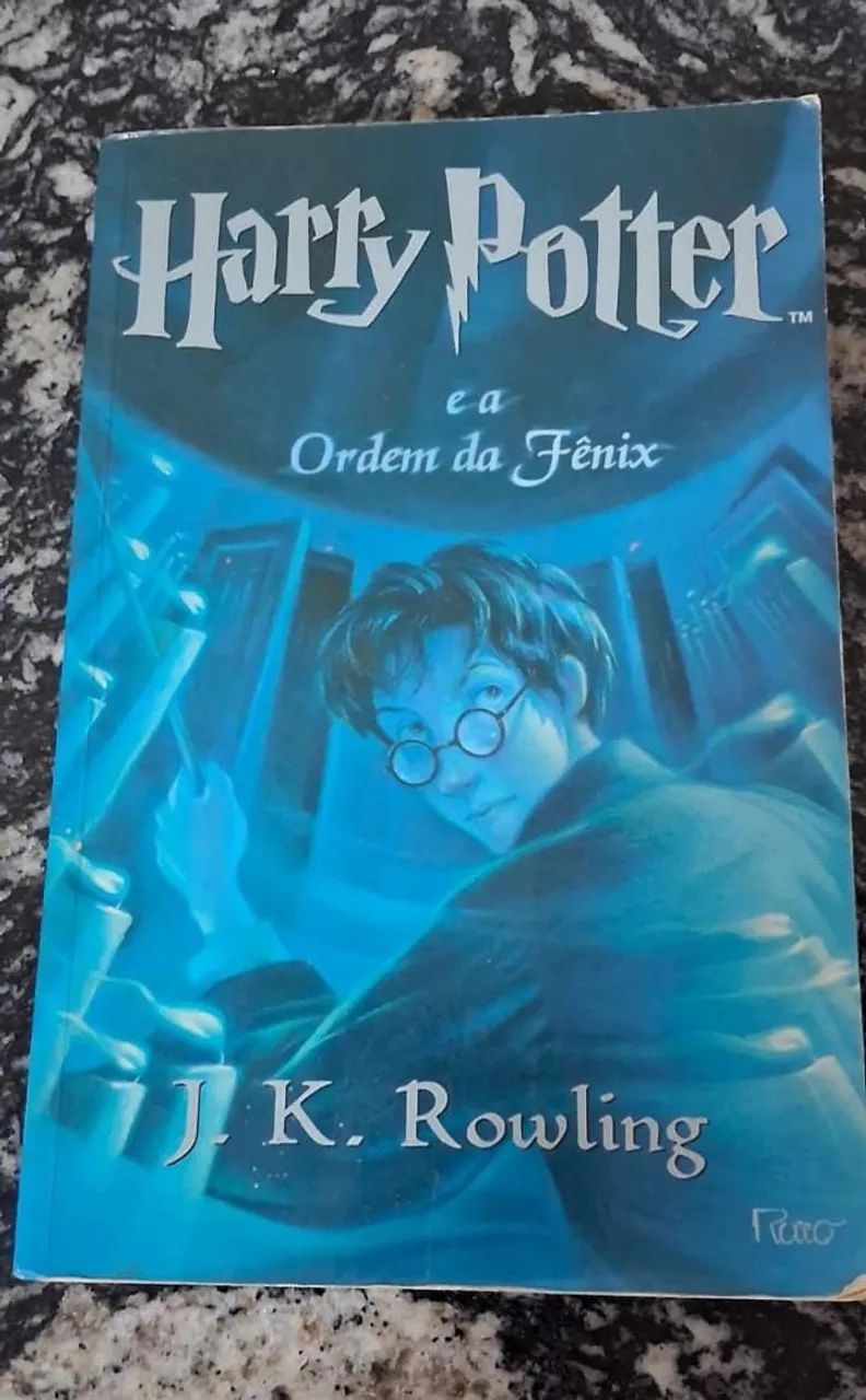 Livro Harry Potter e a Ordem da Fênix