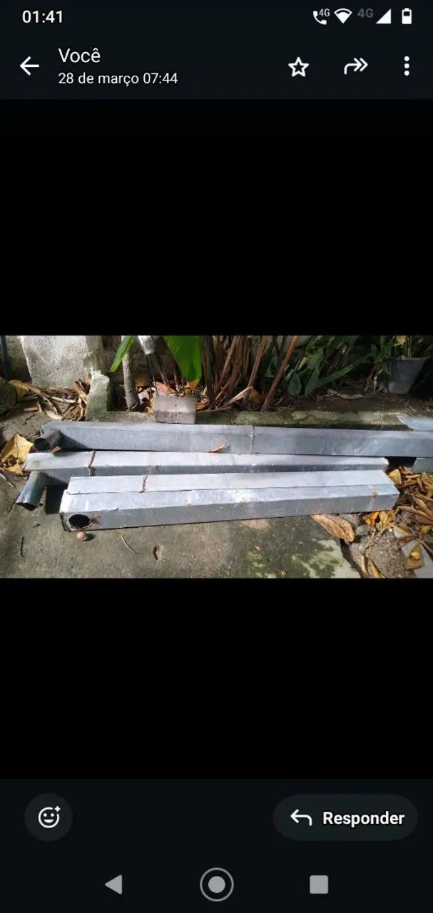 Total 7 Calhas de 1,5m - 200,00 tudo - Foto 2