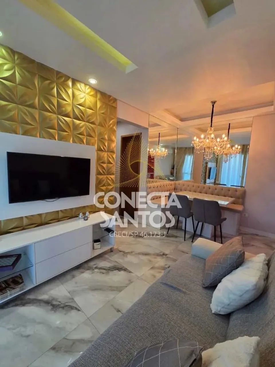 Apto 2 quartos Praia Grande R$ 480 mil, Cod: 1554 - Foto 2