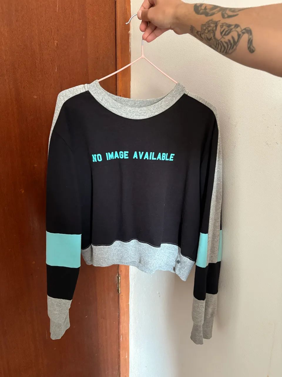 Moletom cropped Gang