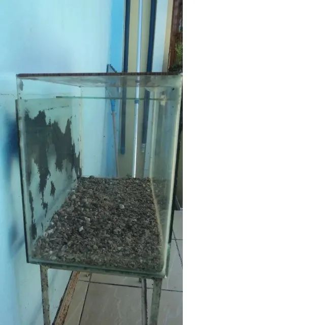 Aquário com Suporte, Tampa e Pedras - 72 Litros - Foto 2