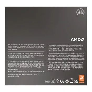 Processador AMD Ryzen 5 8500G, 5GHz Max Turbo, Cachê 6MB, AM5, 6 Núcleos, 12 Threads,  - Foto 5