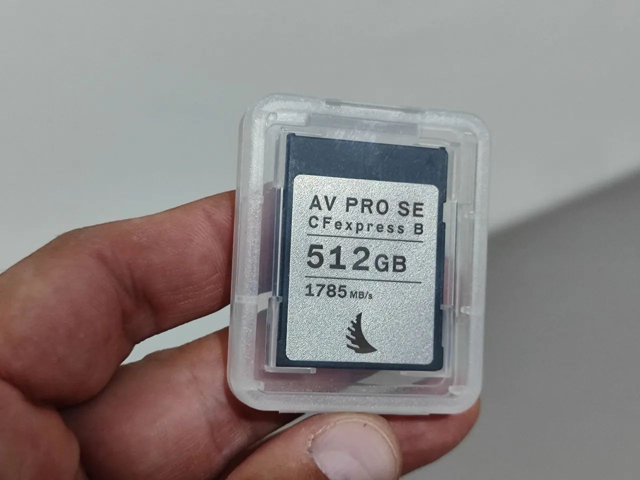 Cartão de Memória ANGELBIRD AV PRO 512GB CF express tipo B 1785 MB/s.