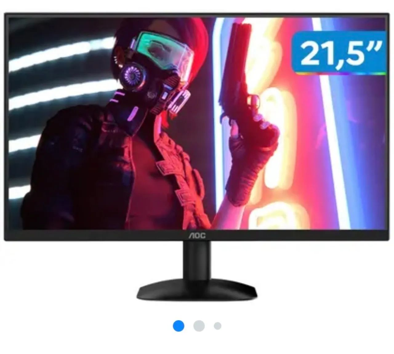 Monitor 100Hz Full HD Widescreen 1ms AOC Série B35 22B35HM2 21,5" VGA HDMI