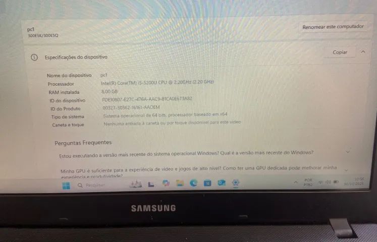 Samsung Dell I5 Notebook with Dedicated Graphics Card64312420783235124