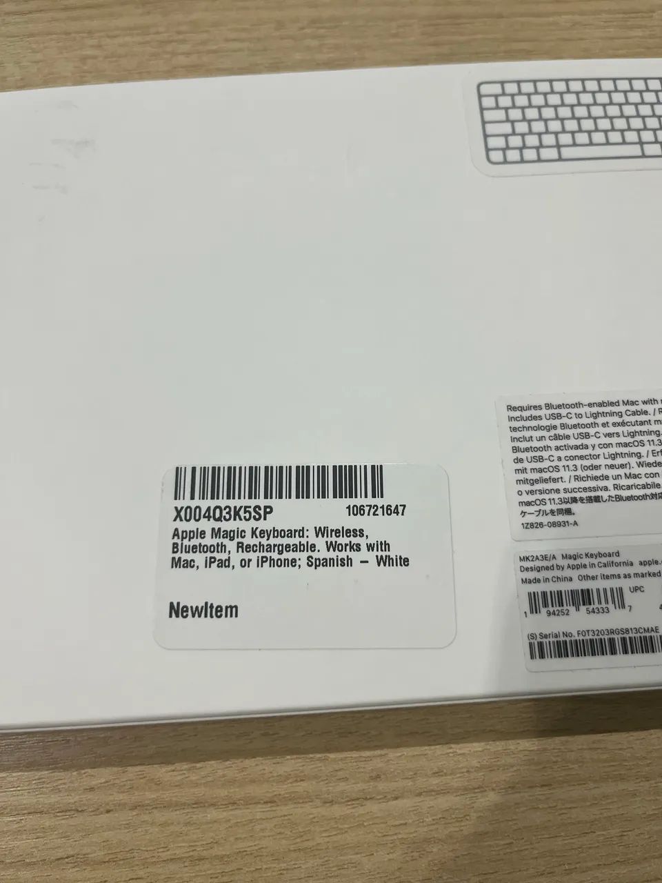 Teclado Magic Apple Espanhol - Foto 3
