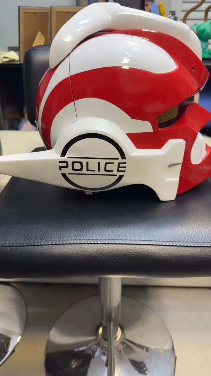 Capacete Cosplay - Cybercops - Foto 2