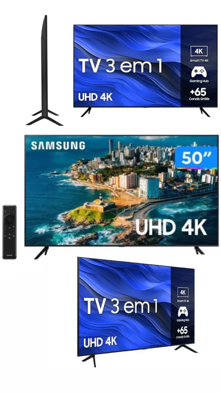 Smart TV 50 UHD 4K LED Samsung 50CU7700