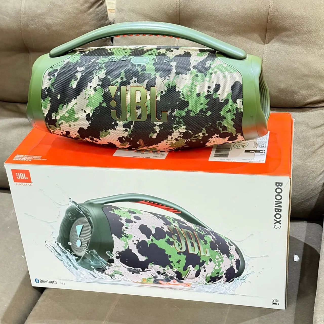 Caixa de Som JBL Boombox 3 - Som Potente e Design Inovador - Foto 3