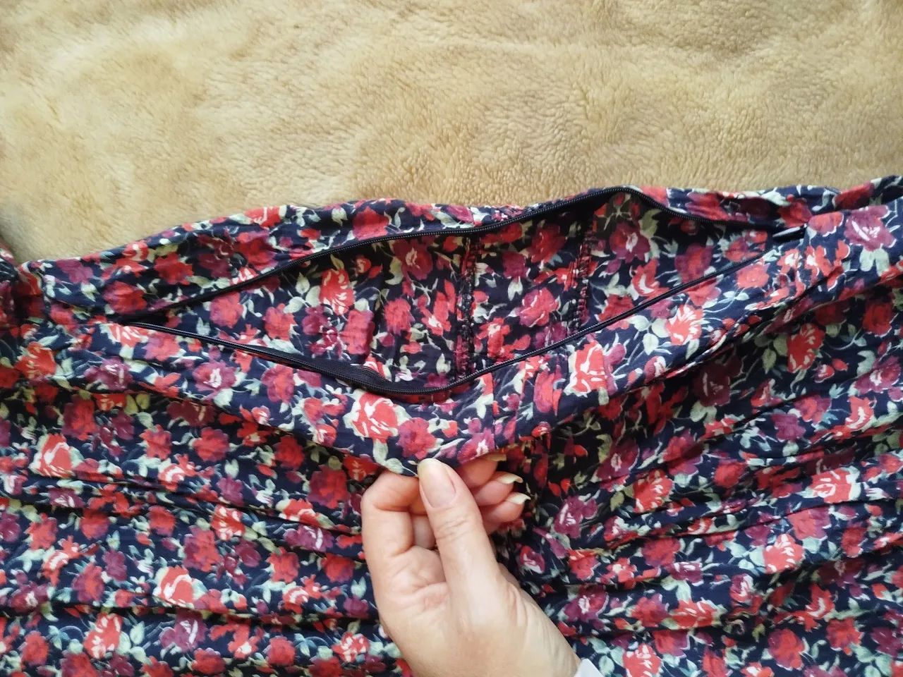 Vestido estampado Zara P - Foto 3